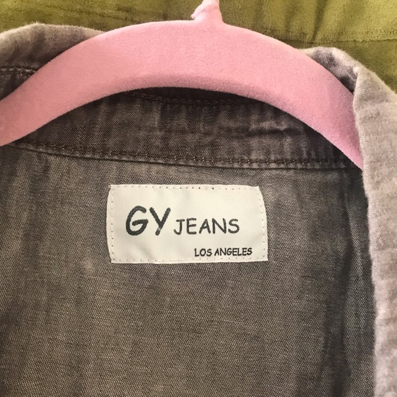 Distressed button down - Picture 2 of 4